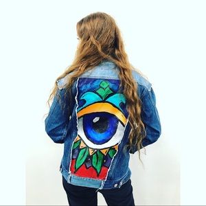 Painted Signature8 Jean Jacket